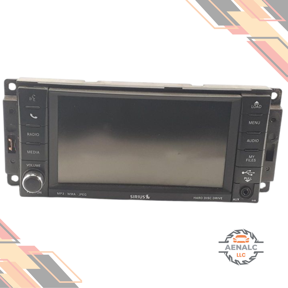 2011 Dodge Ram 1500 AM FM Radio Navigation Unit Display Screen OEM — view 1