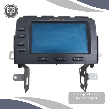 2004–2006 ACURA MDX Trip Computer Display Screen without Navigation OEM — view 1
