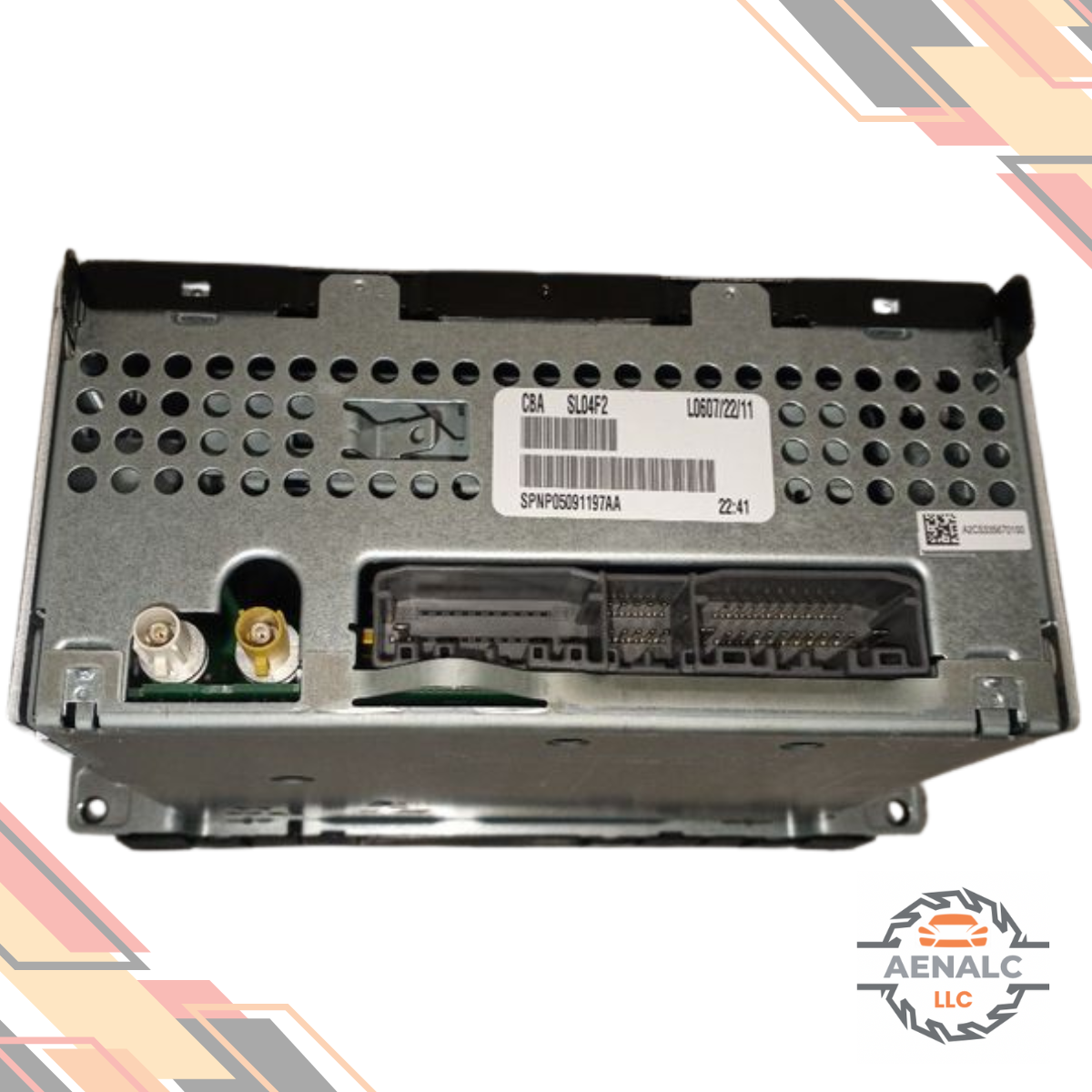 2012–2017 Jeep Patriot MP3 CD Satellite Radio Receiver Face ID RES 13 14 15 16 — view 4