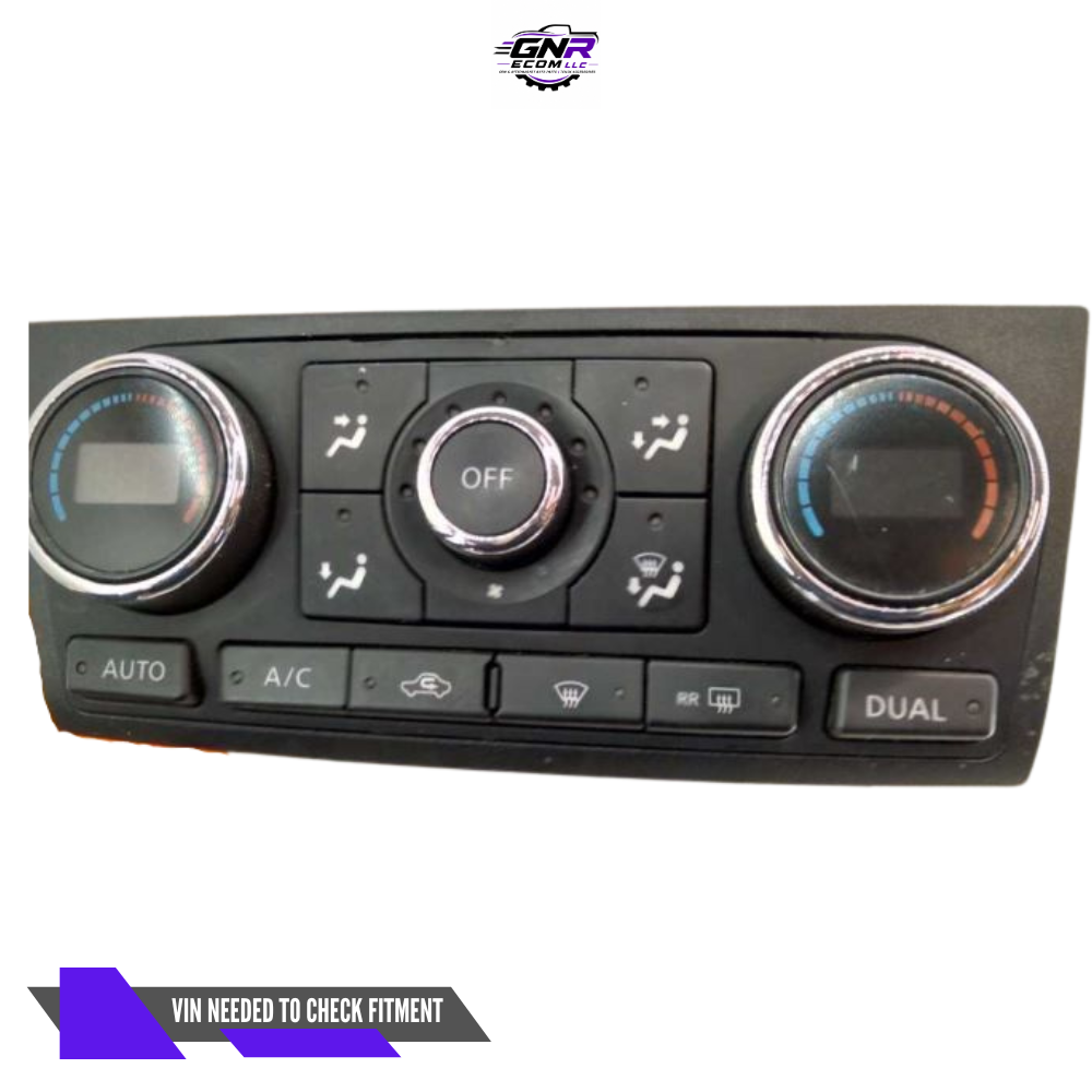 2007–2013 Nissan Altima AC Heater Climate Temperature Control OEM 08 09 10 11 12 — view 3