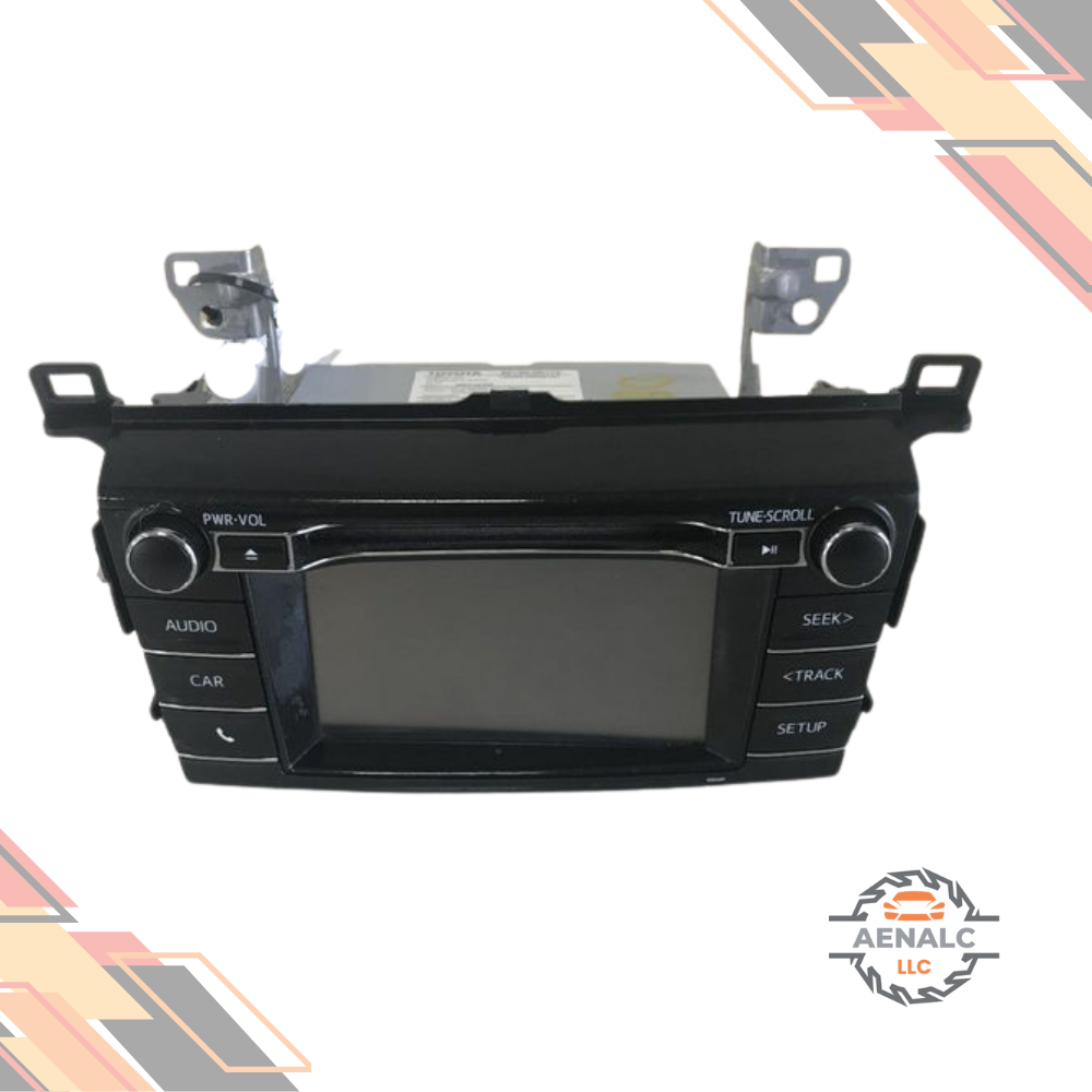 2016–2018 Toyota Rav4 Radio Display Receiver 100581 ID 86140 0R170 OEM 16 17 18 — view 2
