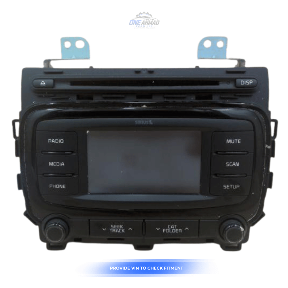 2017–2018 Kia Forte Radio Equiment AM FM without Touch Display Screen OEM — view 1