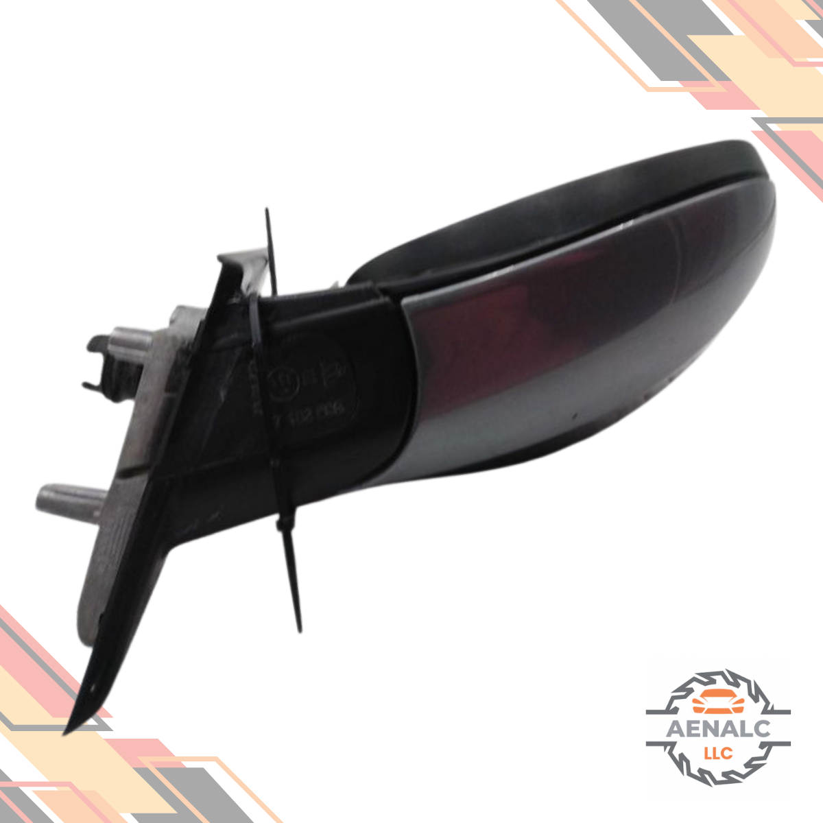 2009–2011 BMW 328i 335i 323 Passenger Right Side View Door Mirror Assembly Black — view 2