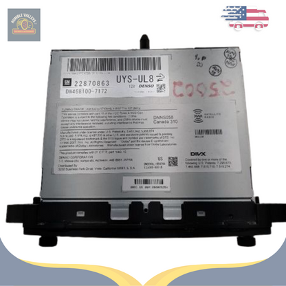 2012–2014 Chevrolet Tahoe Silverado 1500 Radio Receiver Navigation Option UYS OEM — view 5