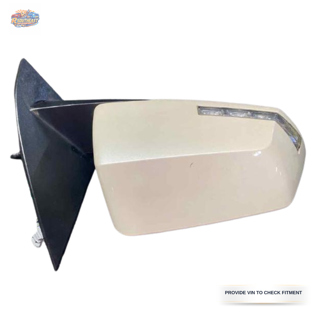 2013–2017 Chevrolet Traverse Acadia Right Passenger Side View Door Mirror White — view 1