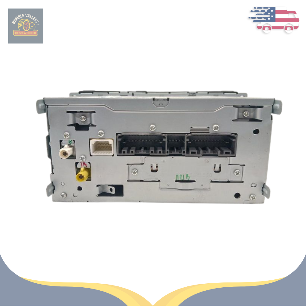 2011–2014 Chrysler 200 Radio Display Receiver AM FM CD DVD SAT Face ID RBZ OEM — view 2