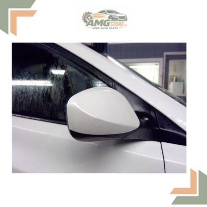 2011–2015 Hyundai Elantra Right Passenger Side View Door Mirror Heated White RH — view 4