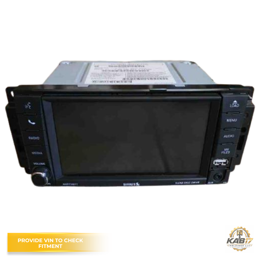 2013–2019 DODGE CARAVAN Navigation Radio Player Display Screen OEM P68363307AA — view 1