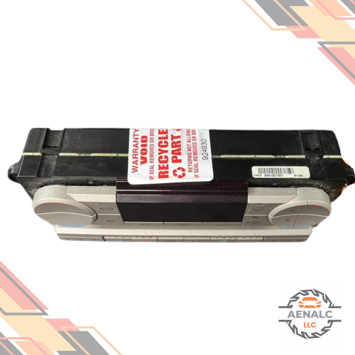 2007–2010 Lincoln Navigator Climate AC Heater Auto Temperature Control 08 09 — view 3