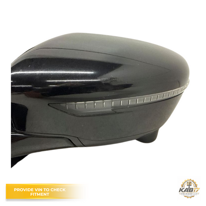 2018–2020 Nissan Pathfinder LH Driver Side Door Mirror w Camera Black OEM — view 2