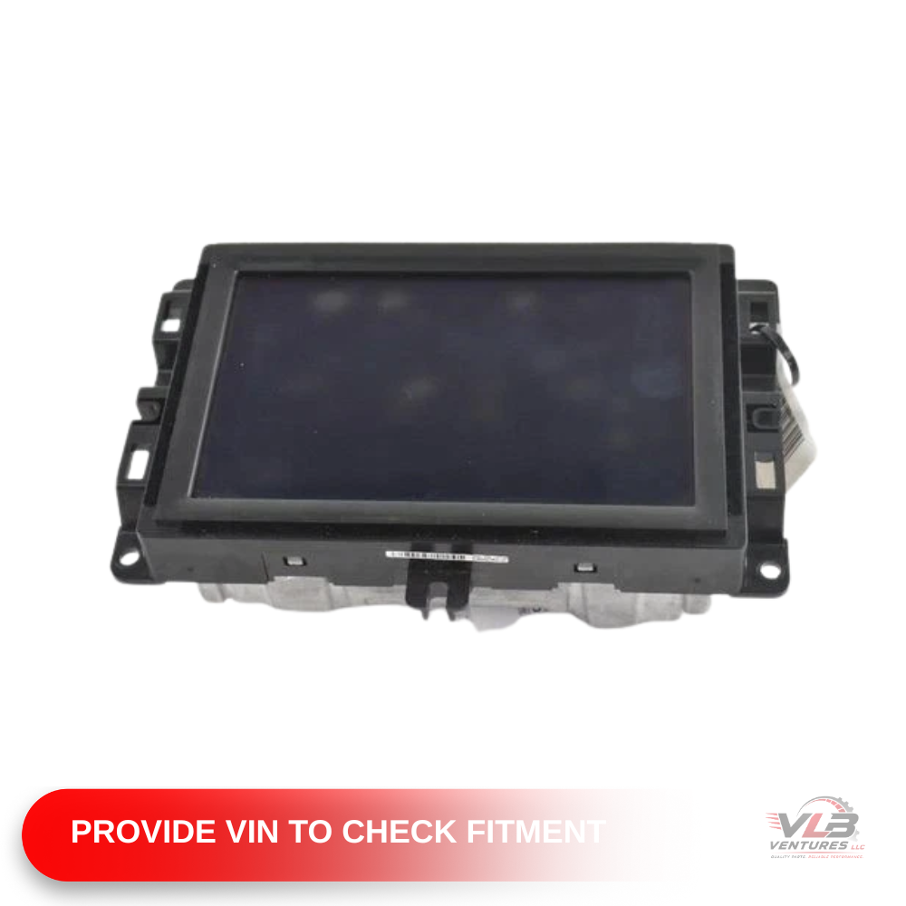 2019 Jeep Cherokee 7" Display Screen Radio Receiver with Satellite SiriusXM OEM — view 2