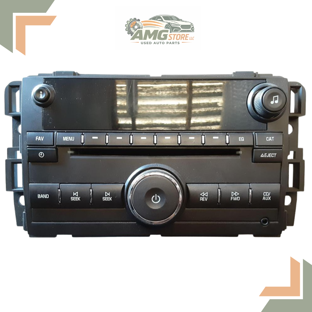 2007–2013 Chevrolet Silverado 1500 CD MP3 Player Radio Receiver — view 1