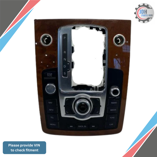 2012–2015 Audi Q7 AM FM Radio Control Panel with Navigation OEM — view 1