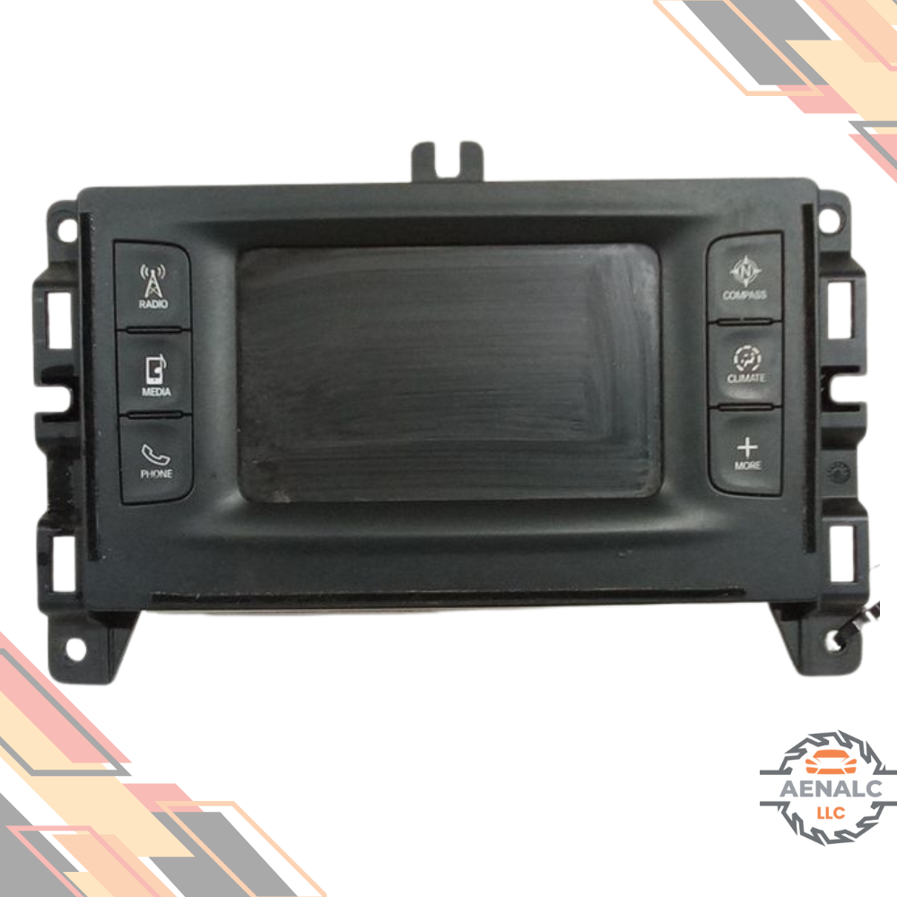 2016 Jeep Cherokee Display Screen Bluetooth Radio Receiver OEM — view 1