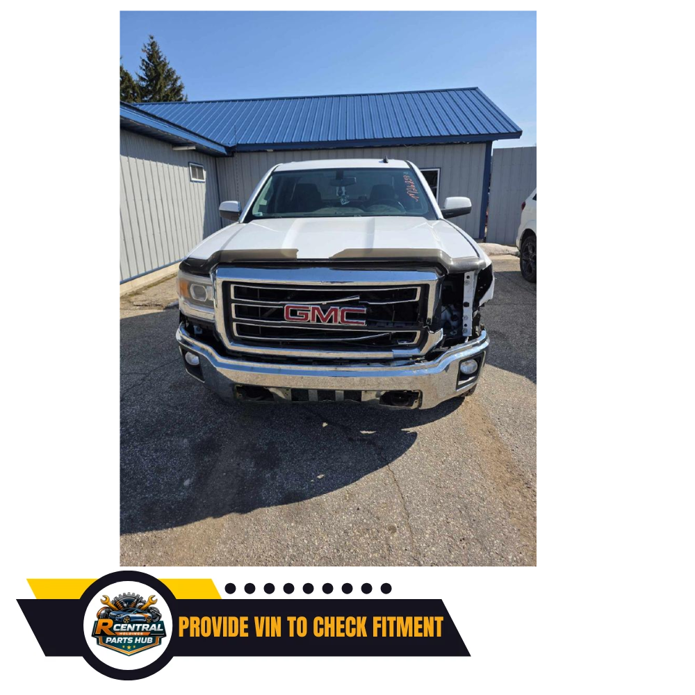 2014–2019 Chevrolet Silverado 1500 Left Driver Side View Door Mirror White OEM — view 4