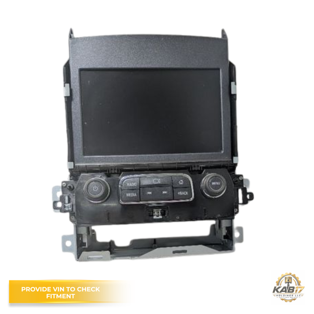 2018–2020 Chevrolet Impala Radio Receiver Display Screen OEM 84355887 — view 1