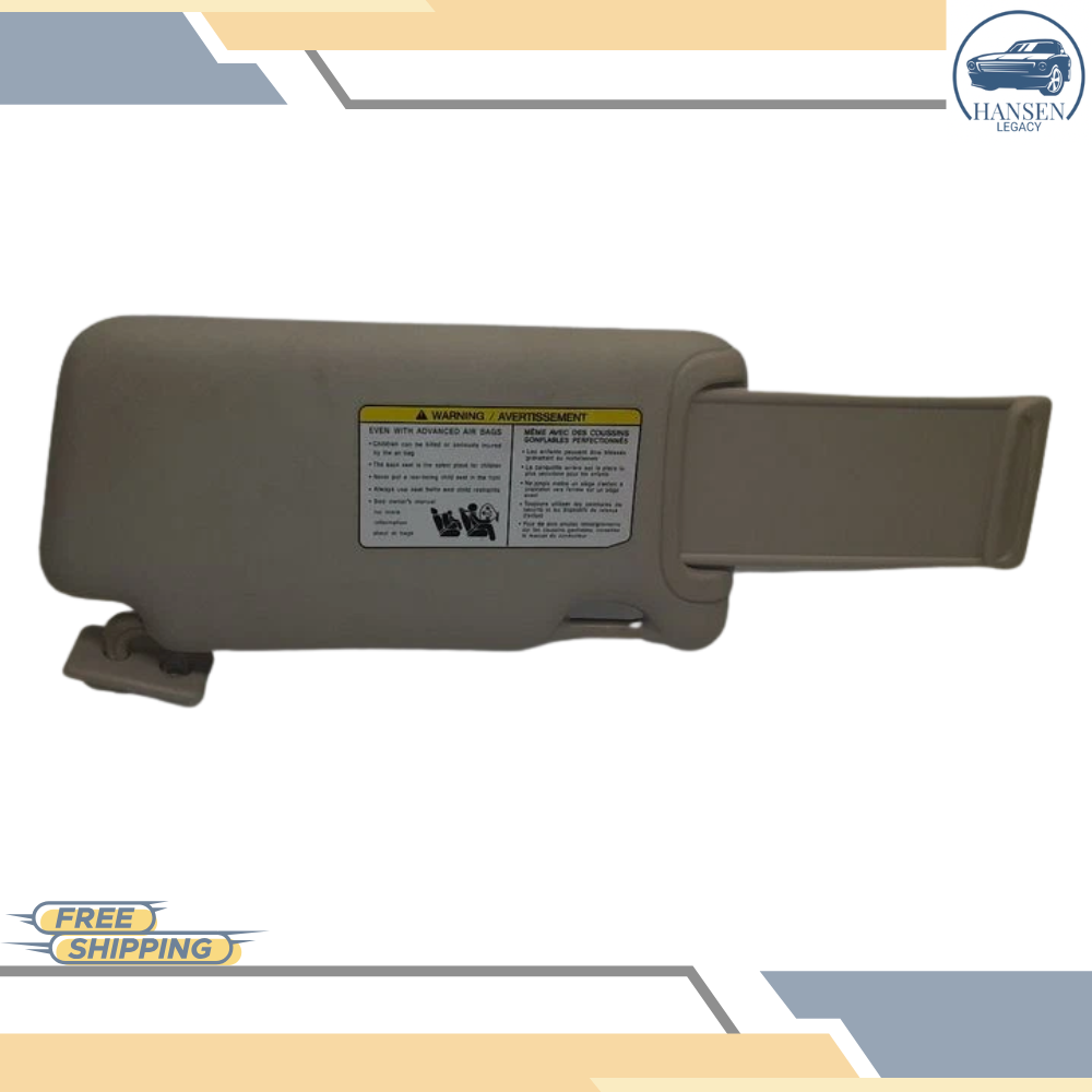2016–2019 Nissan Micra Driver Side LH Interior Sun Visors OEM — view 3