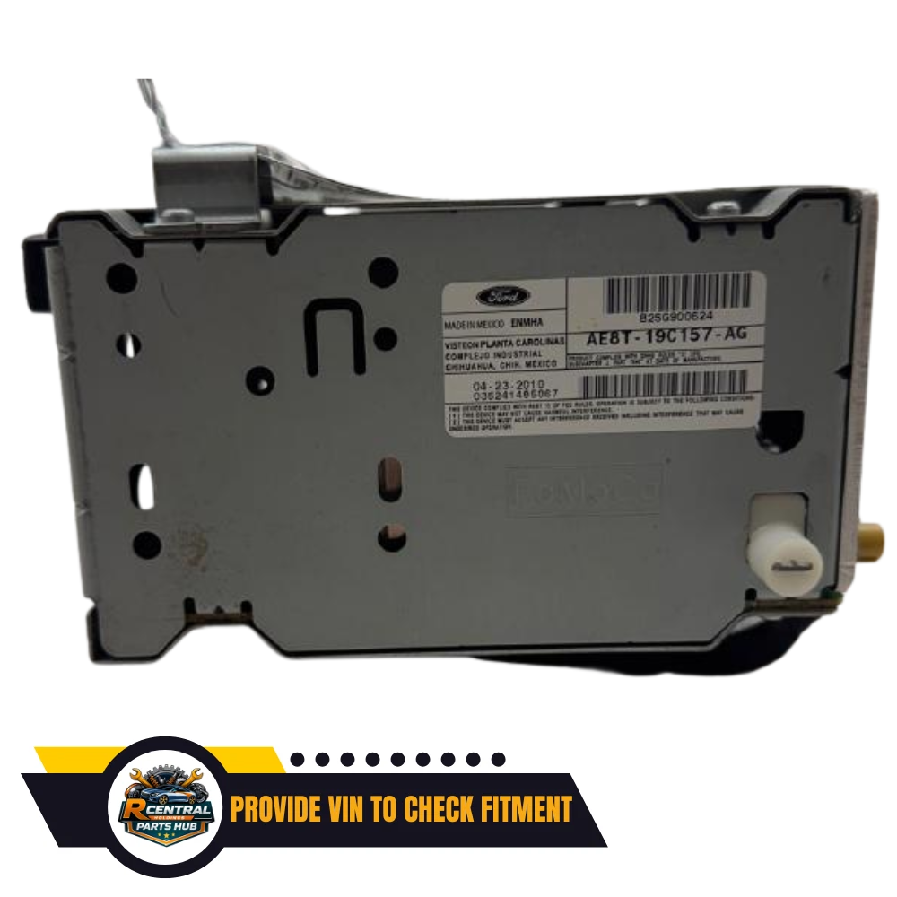2011–2013 FORD FIESTA AM FM CD PLAYER SATELLITE RADIO RECEIVER OEM — view 2