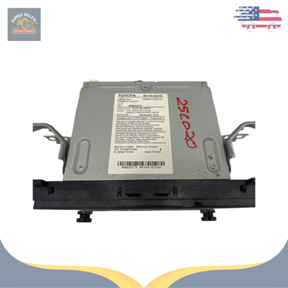 2017–2019 Toyota Corolla Radio Display Receiver 100638 OEM 86140-02540 — view 3