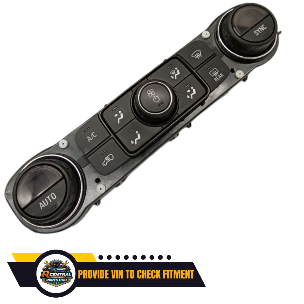 2017–2019 GMC Acadia Climate AC Heater Temperature Control OEM — view 1
