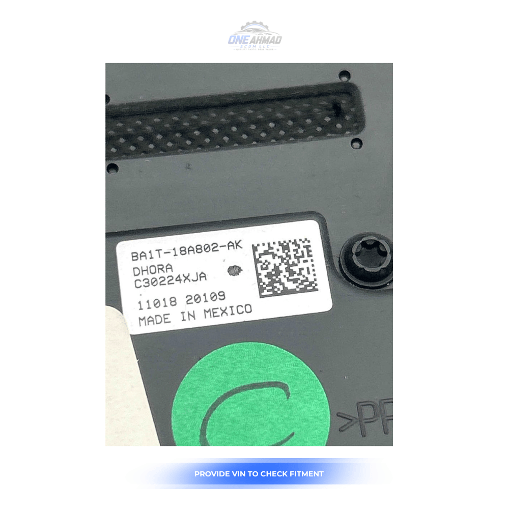 2011 Lincoln MKX Radio Control Panel ID BA1T-18A802-AF thru AK OEM — view 4