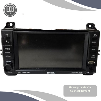 2011–2013 Dodge Durango AM FM CD Player Radio Receiver Display Screen ID RBZ OEM — view 1