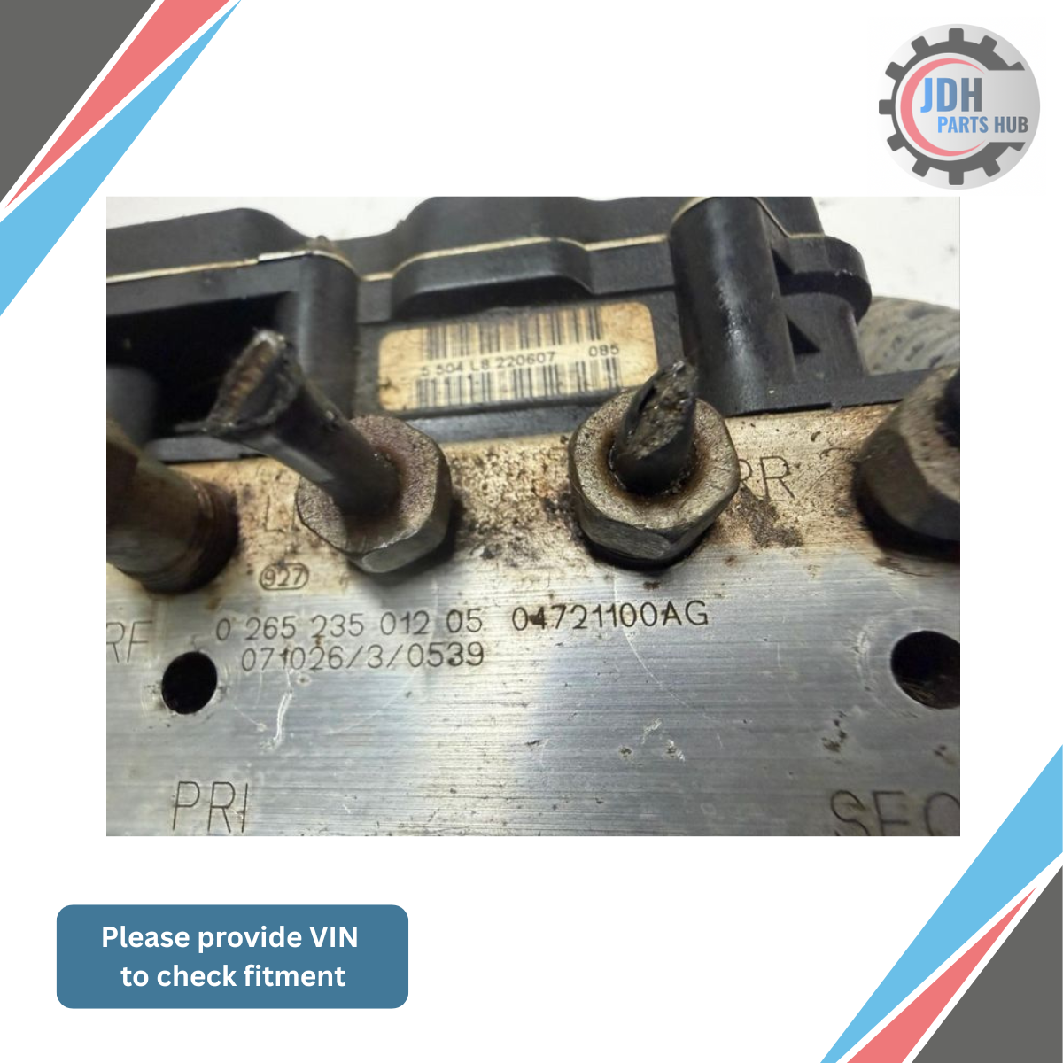 2007–2008 Chrysler Pacifica ABS Anti Lock Brake Actuator Pump OEM — view 3