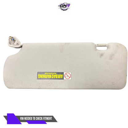 2007–2011 Honda CRV Passenger RH Sun Visor OEM — view 1