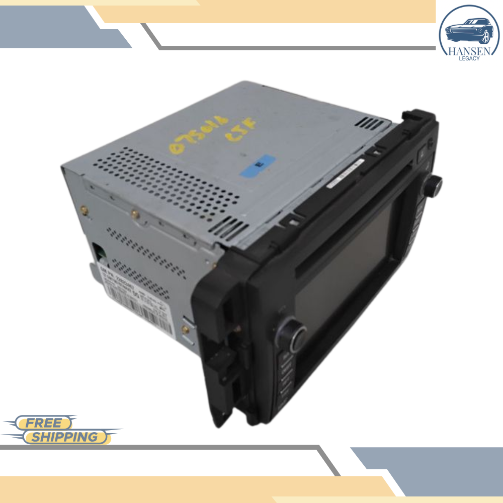 2010–2012 Chevrolet Traverse Navigation Radio Receiver with Display Option U4H OEM — view 4
