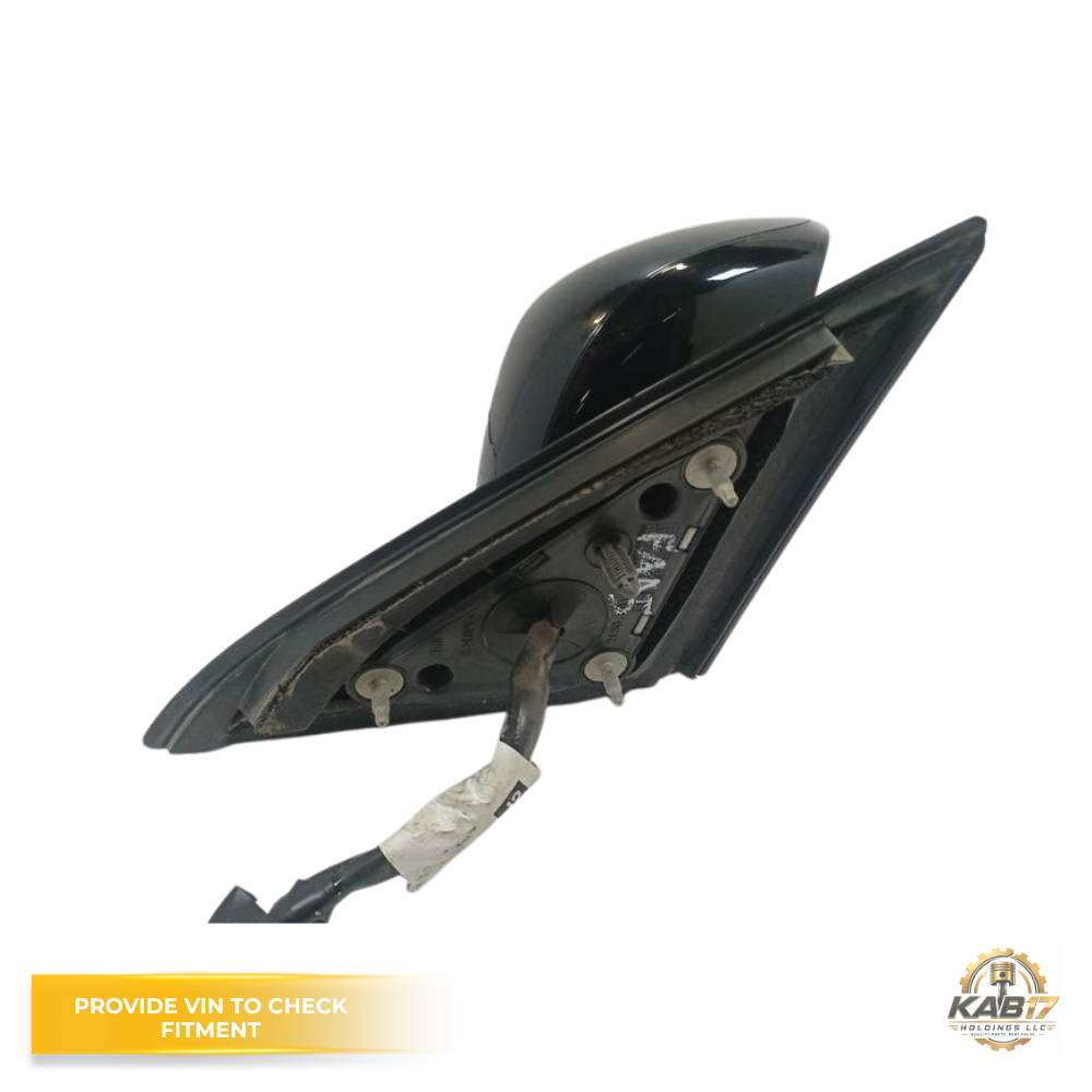 2017–2020 Infiniti QX60 Right Passenger Side Door Mirror Assembly Black OEM — view 4
