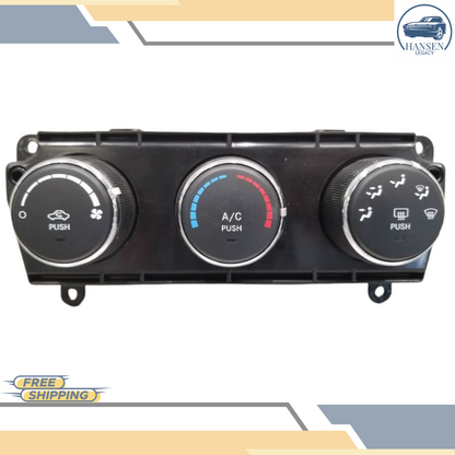2011–2013 Jeep Wrangler Manual AC Heater Temperature Control OEM — view 1