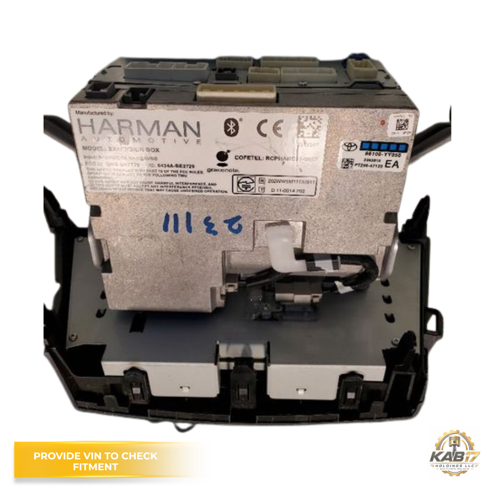 2012–2014 Toyota PRIUS Touch Screen Stereo Radio CD Player OEM 86140-47020 — view 5