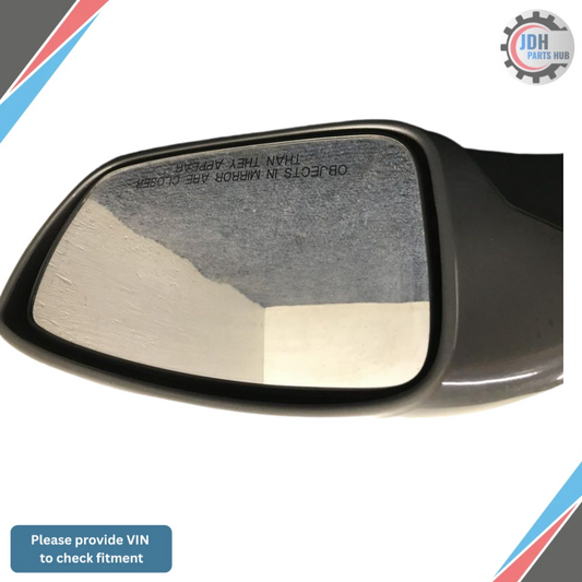 2011–2014 Hyundai Sonata RH Passenger Side Power View Mirror Assembly OEM — view 1