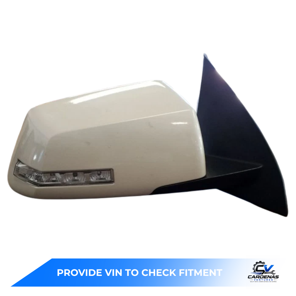 2013–2017 Chevrolet Traverse Acadia Right Passenger Side View Door Mirror White — view 2
