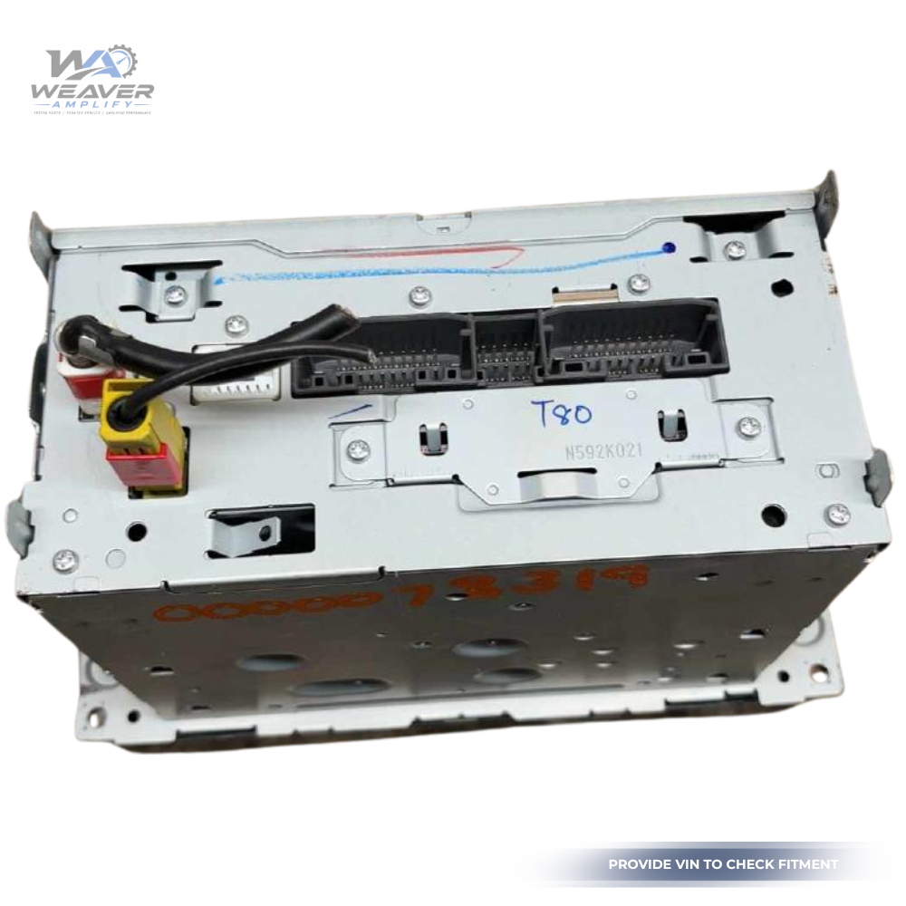 2012–2020 Dodge Caravan AM FM Radio Receiver With Display Screen OEM — view 4