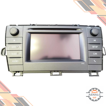 2012–2015 Toyota Prius Radio Display and Receiver OEM — view 1