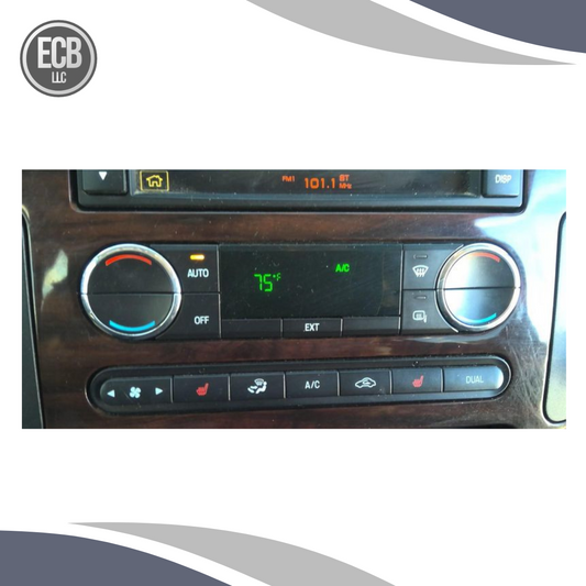2009–2010 Ford F350 Super Duty AC Heater Temperature Control OEM — view 1