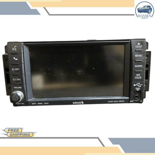 2010–2012 Dodge Ram 2500 3500 Radio AM FM DVD Player Radio Receiver ID RBZ — view 1