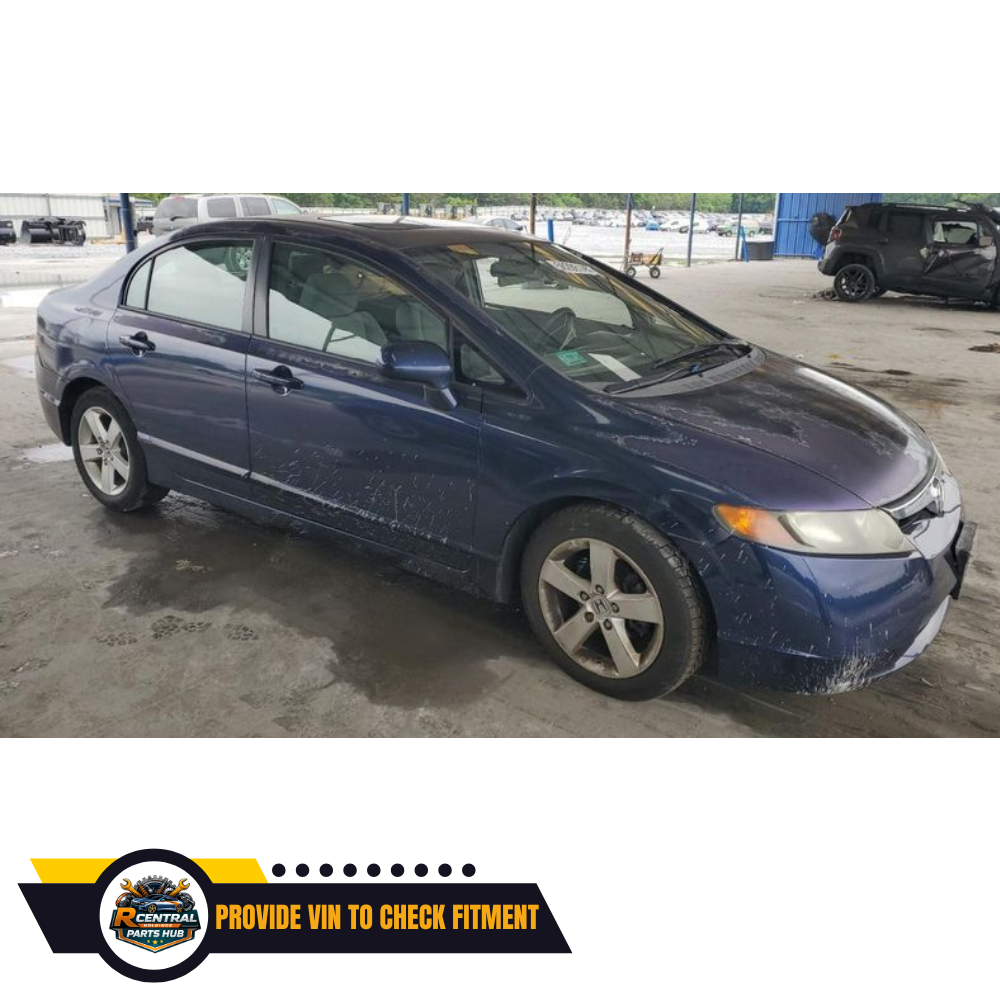 2006–2011 Honda Civic Sedan Right Passenger Side View Door Mirror Blue — view 4