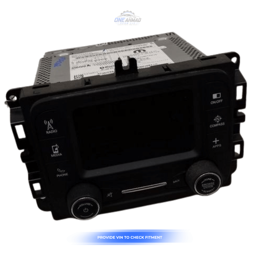2015–2017 Jeep Renegade Radio Receiver 5" Display Screen with Satellite OEM — view 2