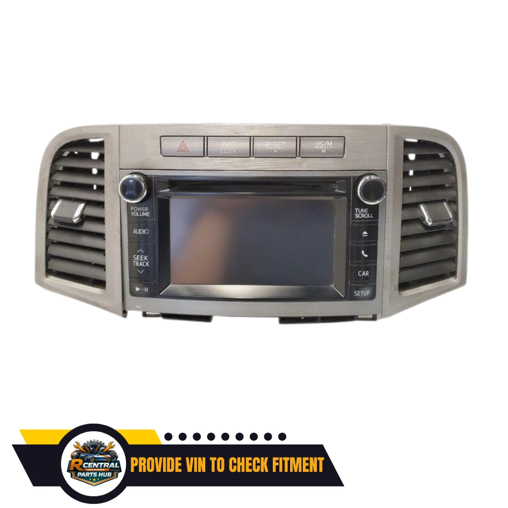 2013–2014 Toyota Venza 6.1" Radio Receiver Display Screen ID 57042 — view 1