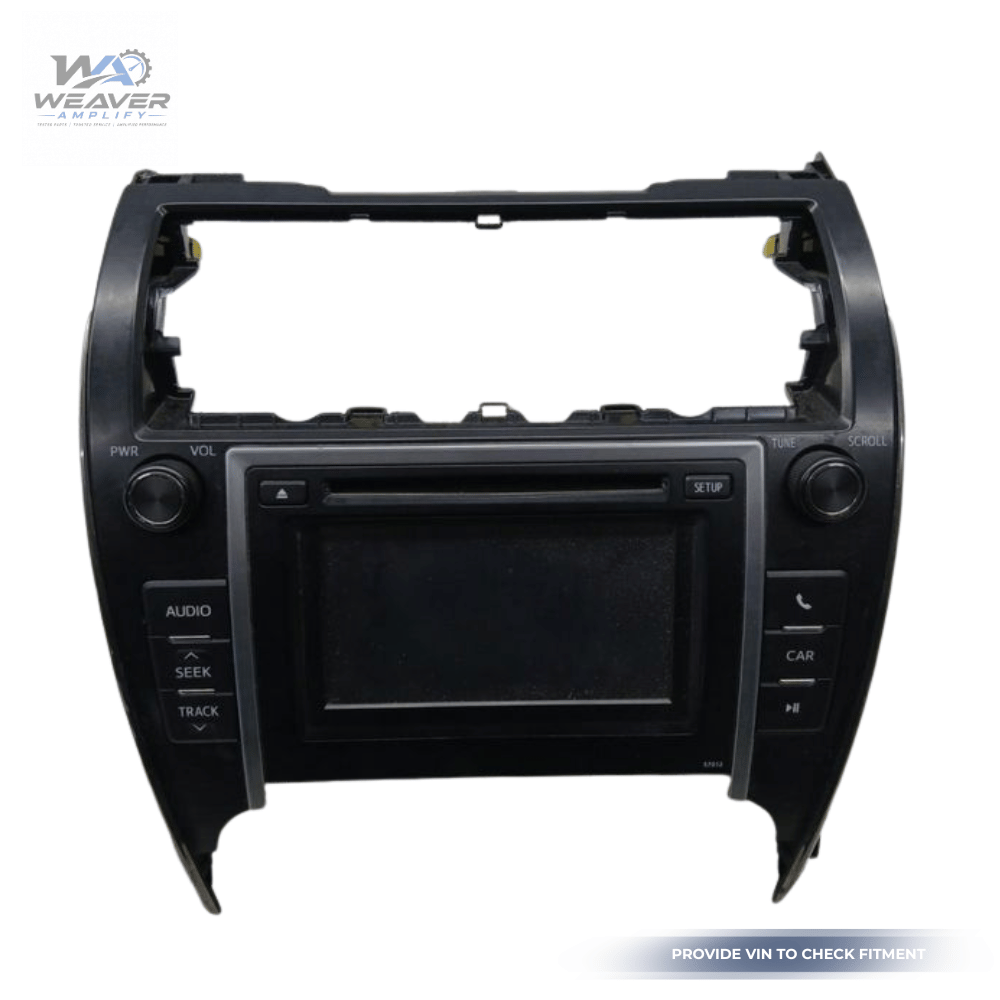 2012–2013 Toyota Camry Radio Display Receiver AM FM CD OEM — view 1