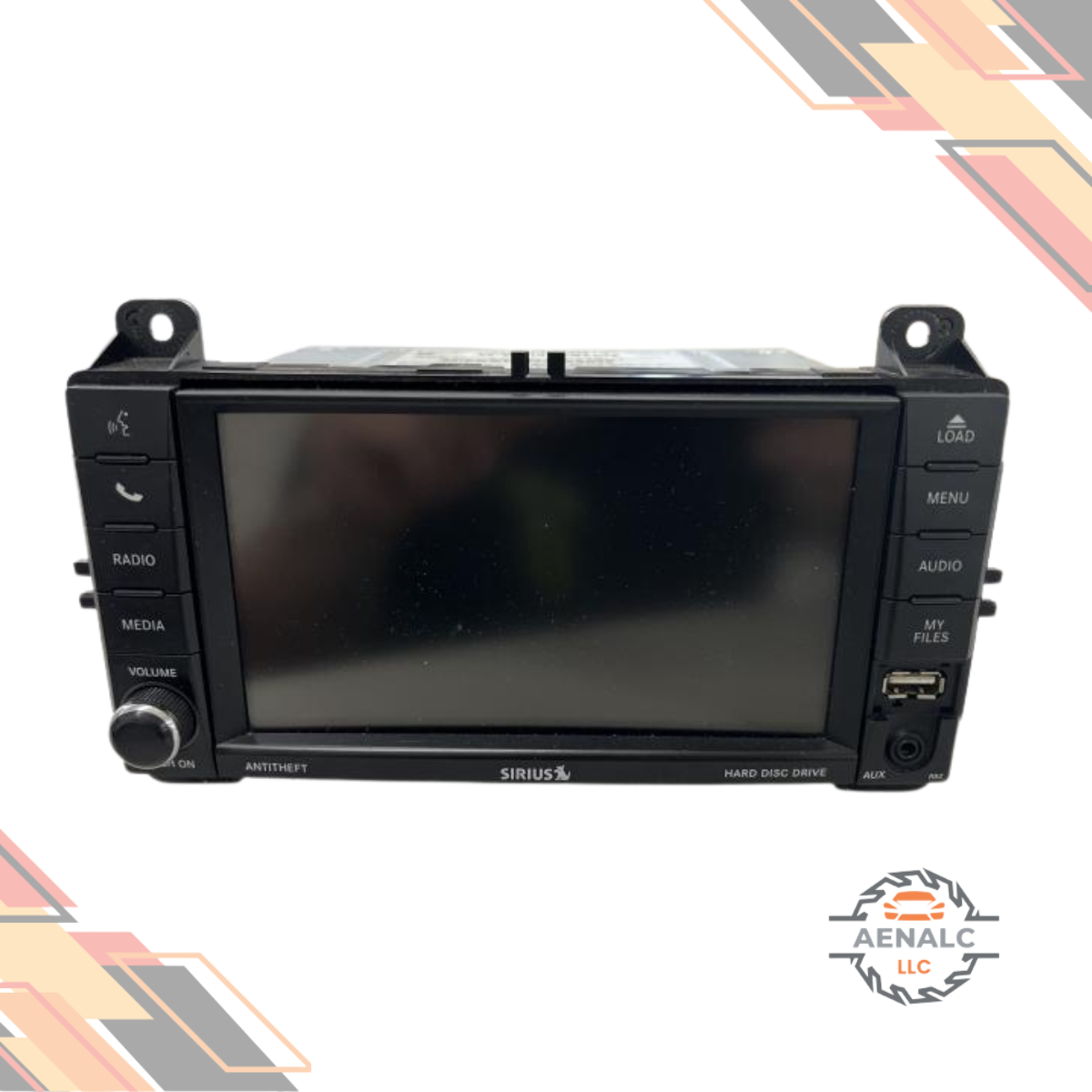 2011–2013 Dodge DURANGO Radio Display Receiver RBZ Satellite AM FM CD OEM 12 13 — view 2