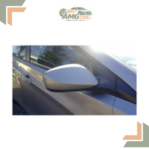 2011–2015 Hyundai Elantra Right Passenger Side View Door Mirror Heated Gray RH — view 3