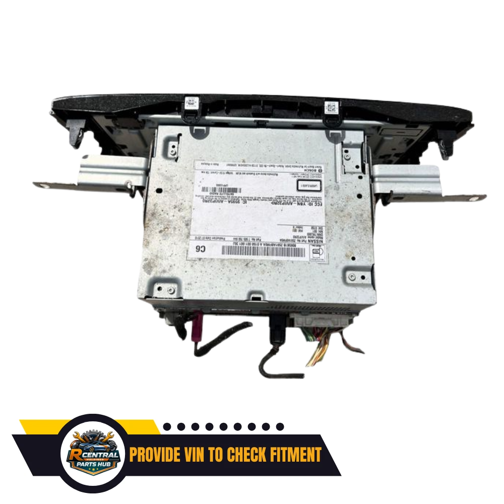 2018–2020 Nissan Rogue AM FM CD Radio Display & Receiver Single CD OEM 18 19 20 — view 2