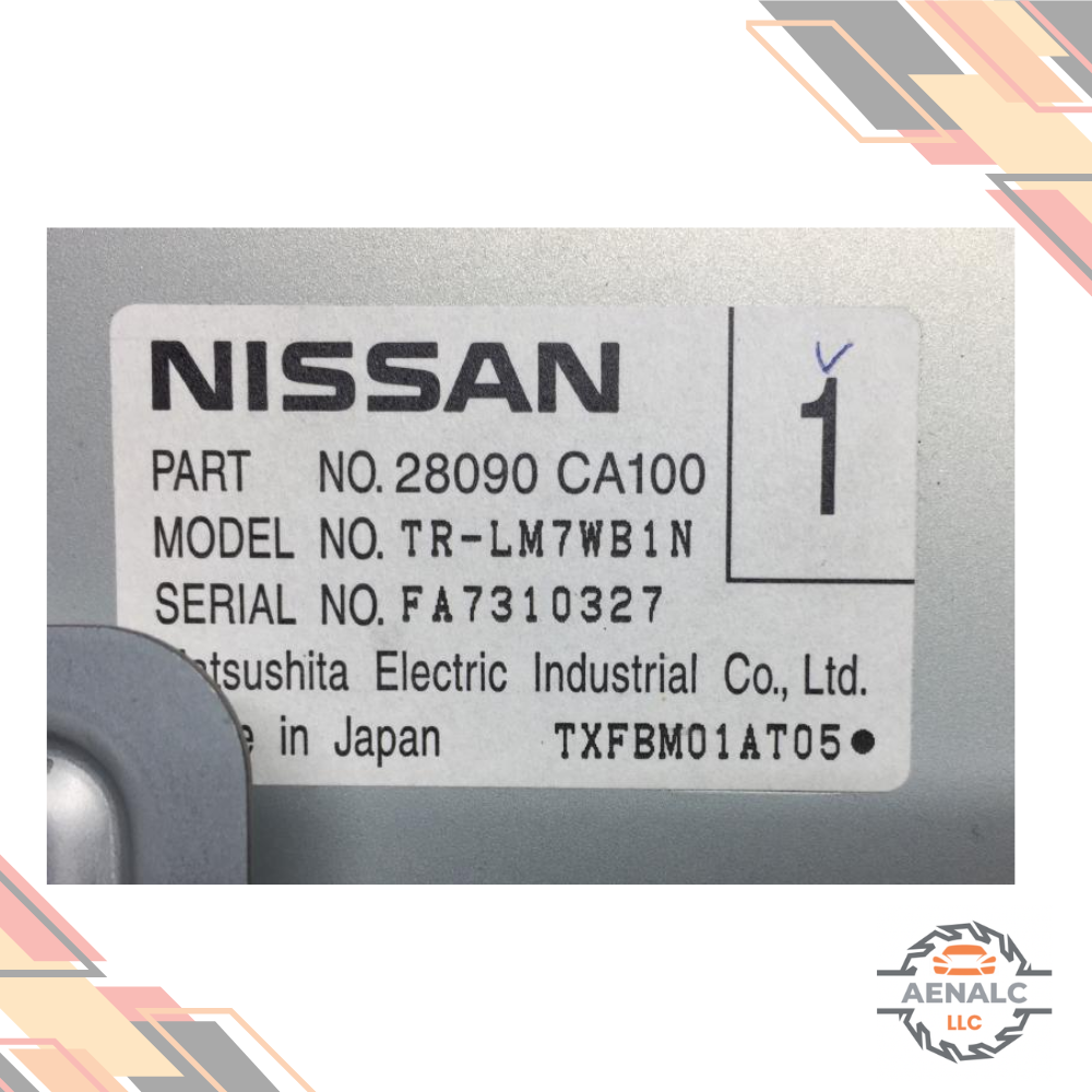 2004–2013 Nissan Titan Dash Mounted Display GPS/TV Screen With Navigation OEM — view 3