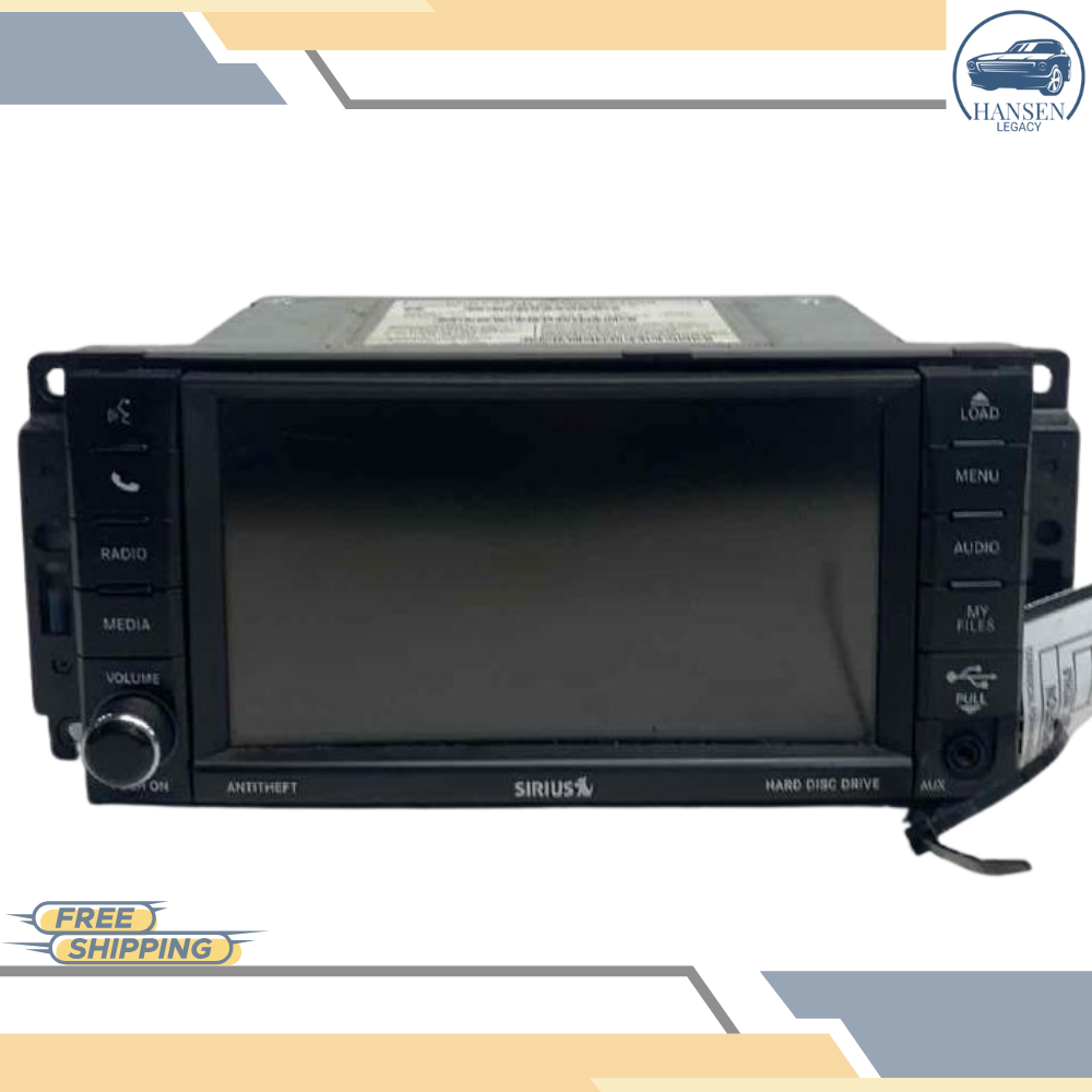 2012 Jeep Liberty AM FM CD AUX DVD Navigation Radio RHB W SATELLITE OEM 12 — view 1