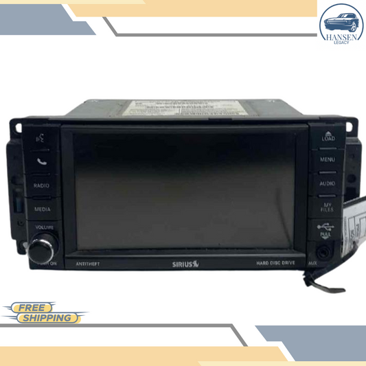 2012 Jeep Liberty AM FM CD AUX DVD Navigation Radio RHB W SATELLITE OEM 12 — view 1
