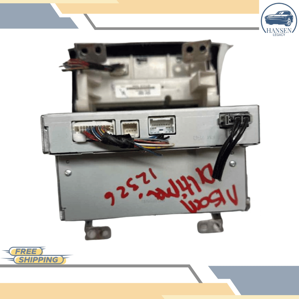 2010–2012 Nissan Altima Am Fm Cd Player Radio Receiver without navigation system OEM — view 2
