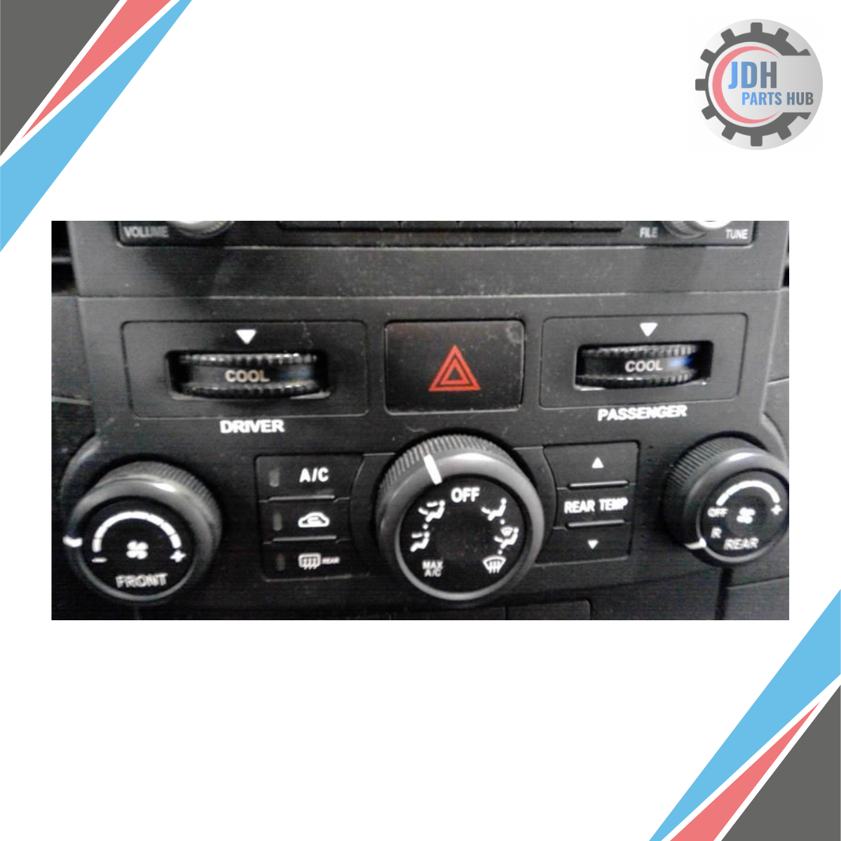 2009–2012 Kia Sedona Climate Control 3-Knob AC Heater OEM — view 4